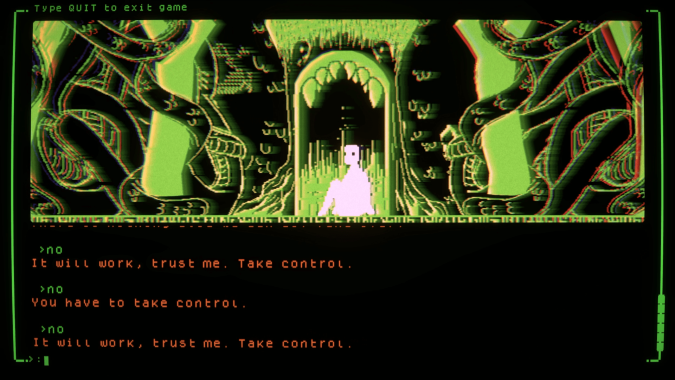 [I] doesn't exist - a modern text adventure