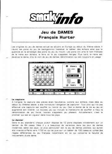 Jeu de Dames
