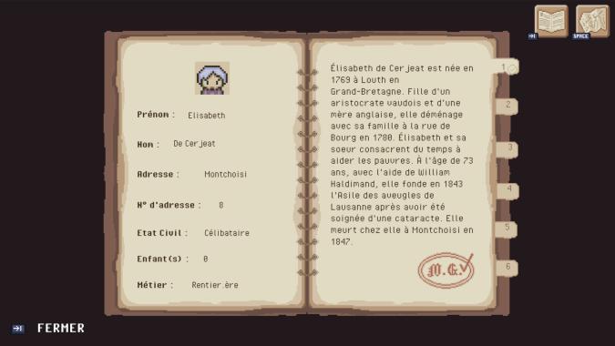 Lausanne 1830: Histoire de registres