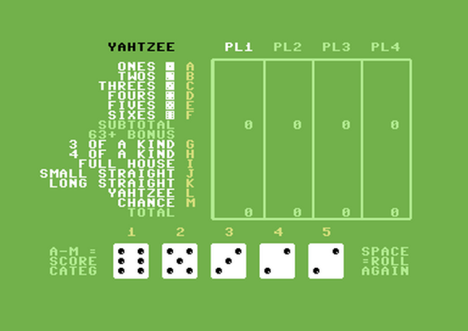 C64 Green Felt Classics