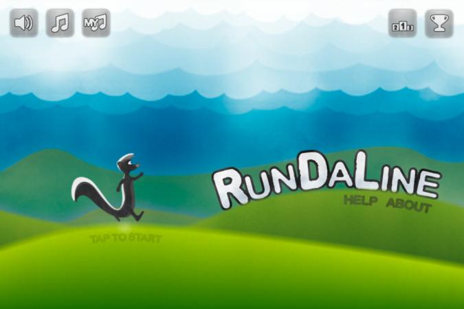 RunDaLine - featuring the most athletic skunk...