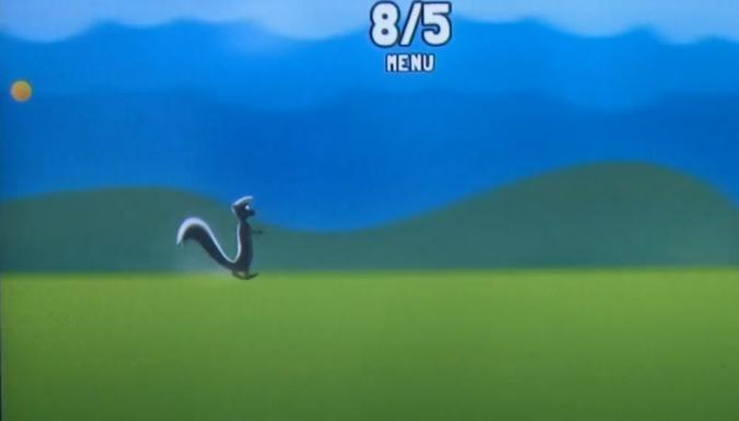 RunDaLine - featuring the most athletic skunk...