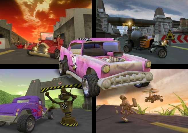 Buzzing Cars