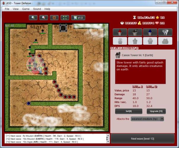 ASD - Tower Defense